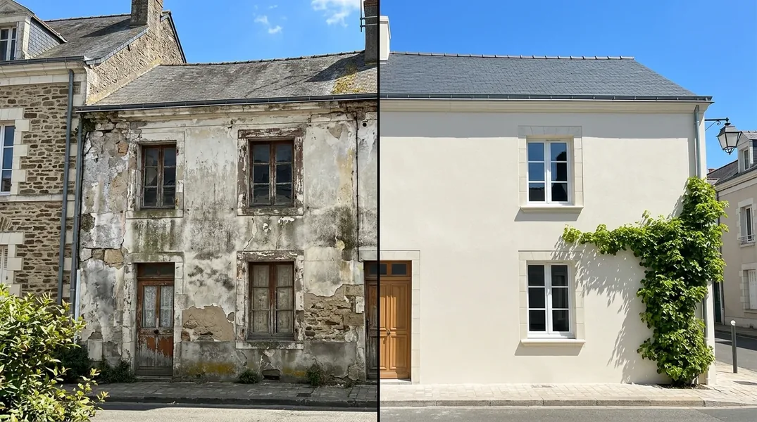 Pourquoi les façades à Angers verdissent-elles avec l’humidité ?