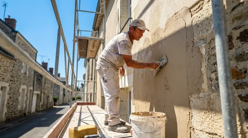 Enduit de façade Angers