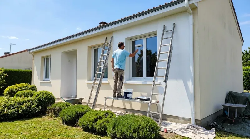 Peinture de façade Angers